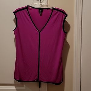 Worthington career sleeveless blouse